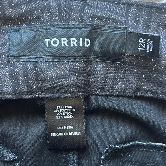 Torrid Patterned Pants - Picture 2 of 8
